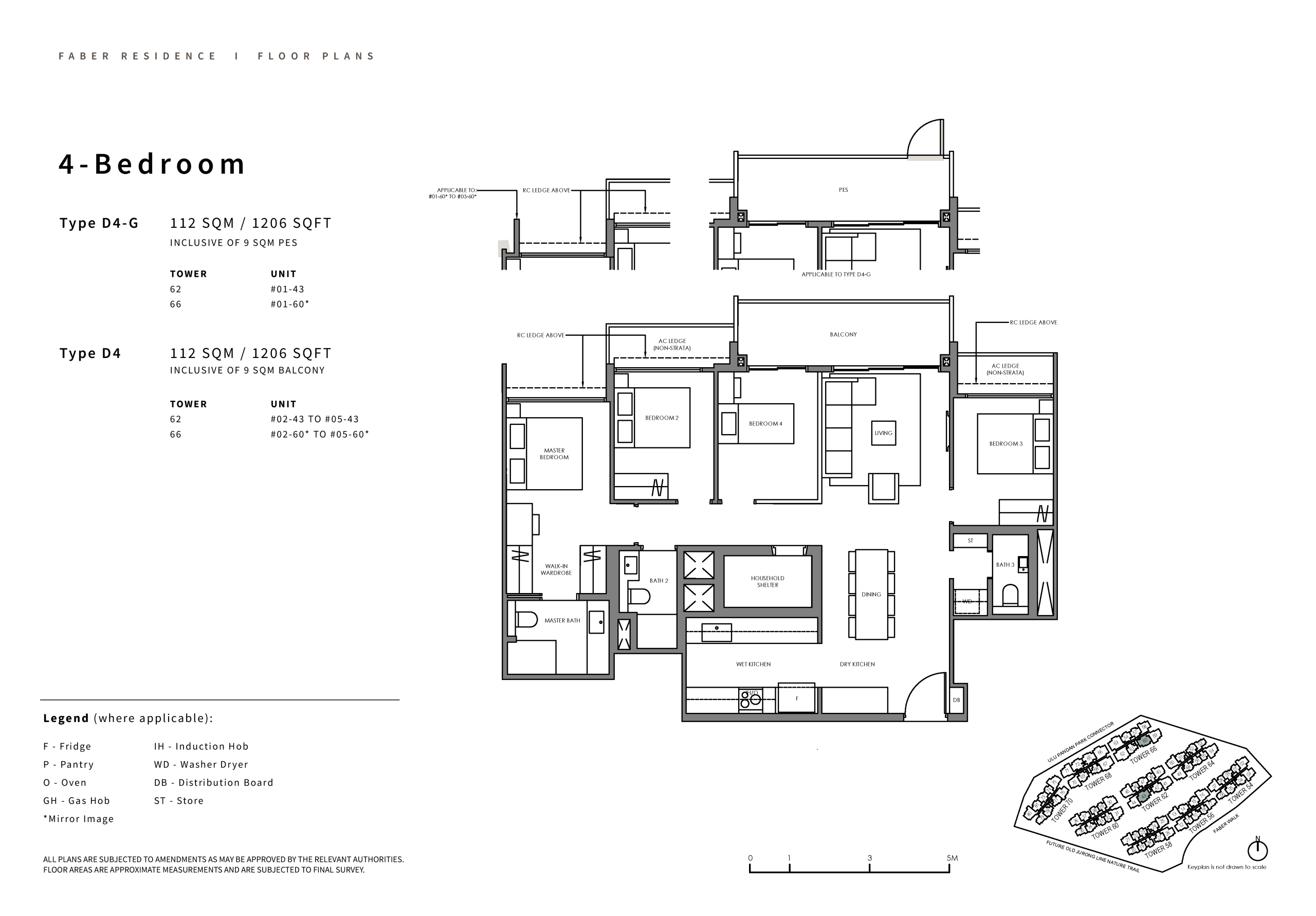 Faber Residence 4 Bedroom Floor Plan 4 scaled