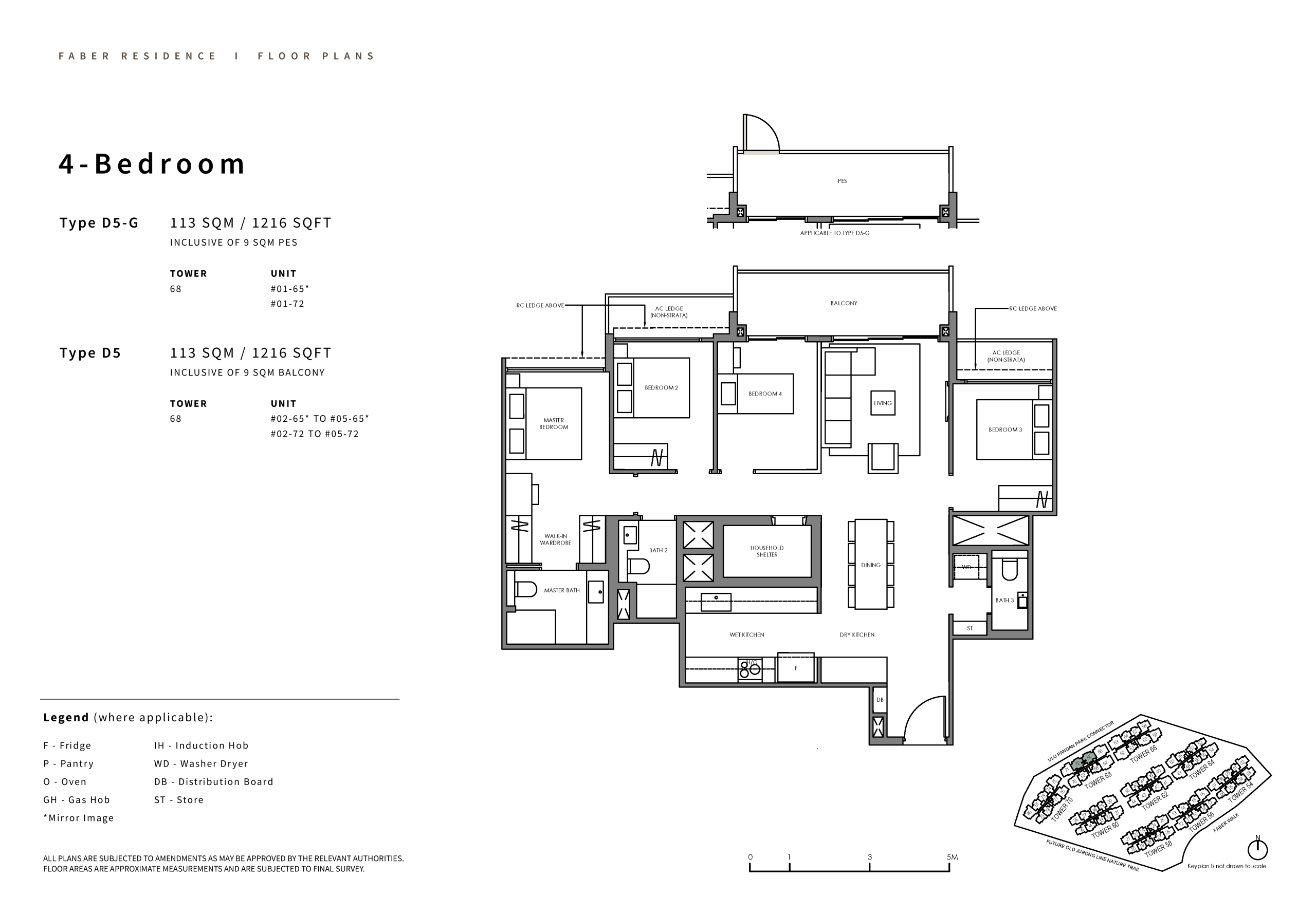 Faber Residence 4 Bedroom Floor Plan 5 scaled
