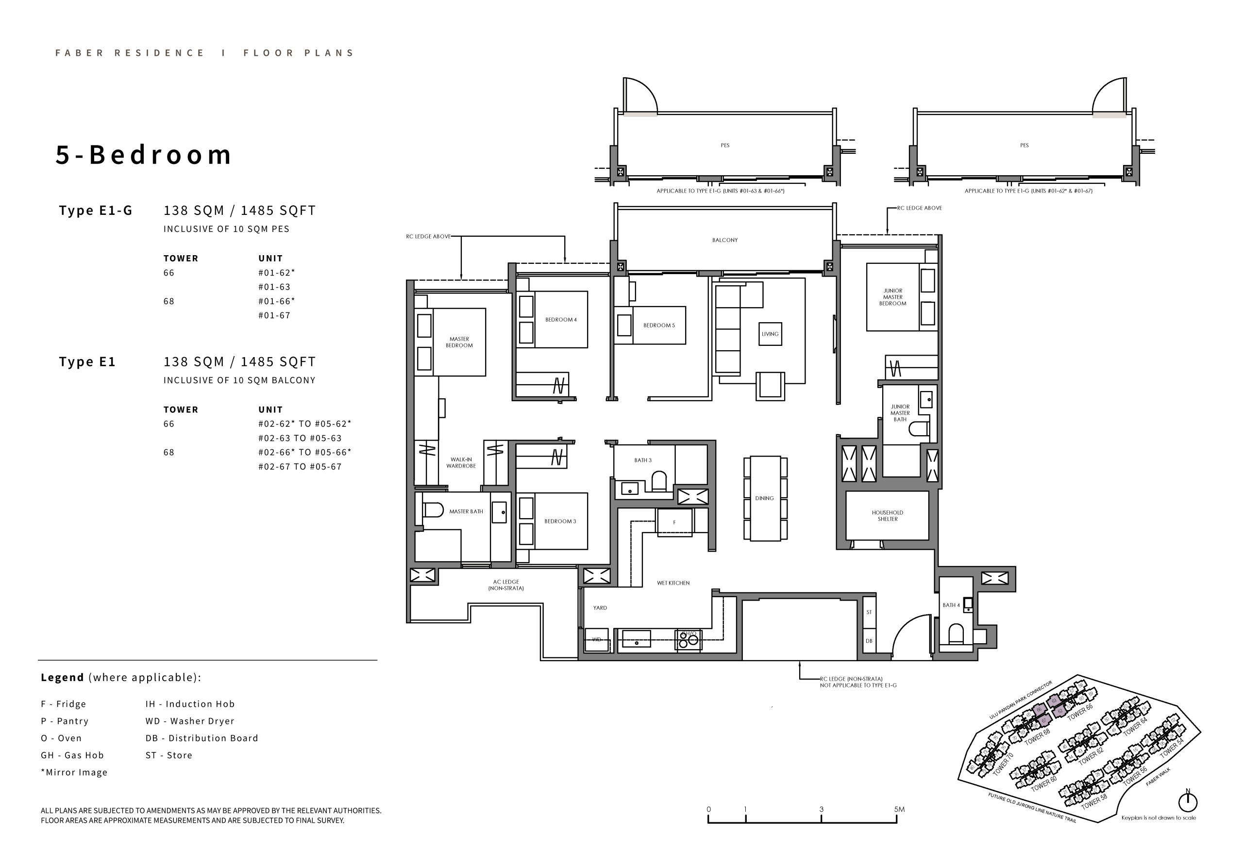 Faber Residence 5 Bedroom Floor Plan scaled