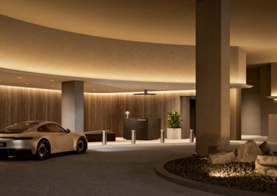 Faber Residence Arrival Courtyard