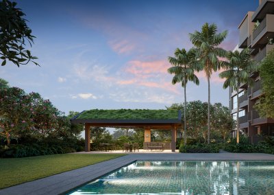 Faber Residence Leisure Courtyard Wading Pool